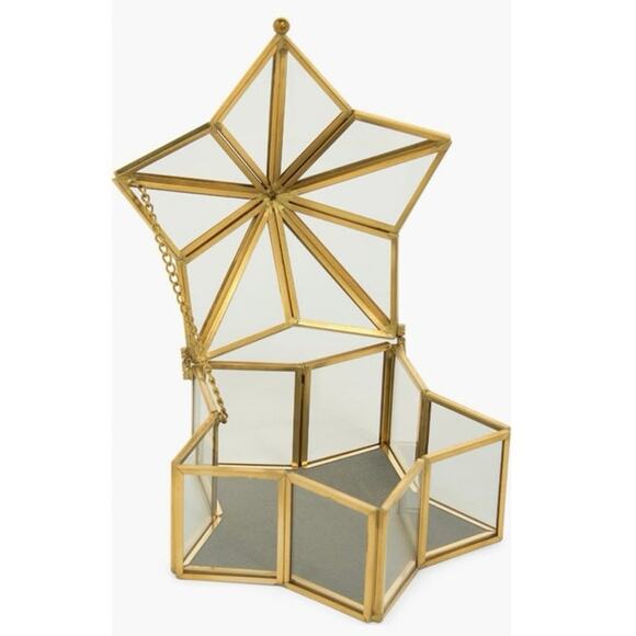 Nordstrom Star Glass Jewelry Box - Picture 2 of 2